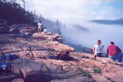 Climbing in Acadia National Park, Maine