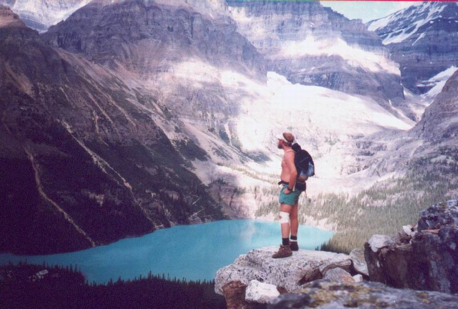 One of my favorite hikes of all time, the class four Alpine Circuit Route around Lake O'Hara