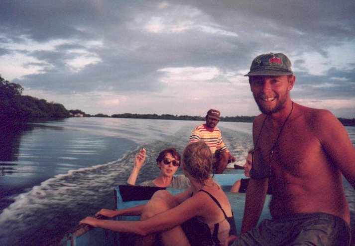 Cruising out in the Bocos Del Toro islands to the National Park.