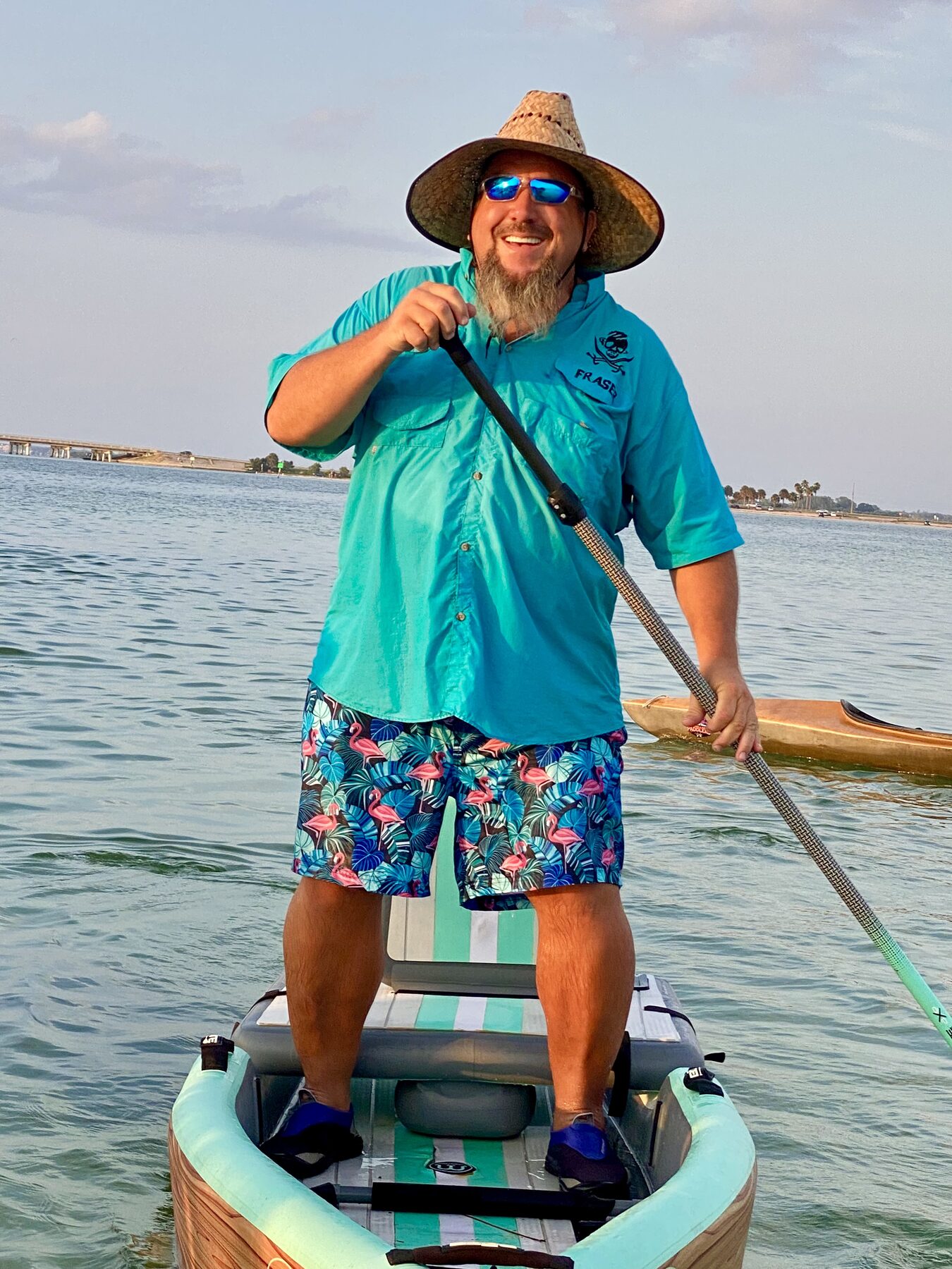 Paddler portrait