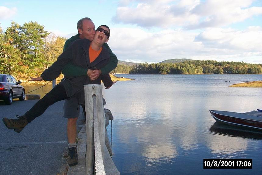 Julie during our Acadia National Park weekend.
