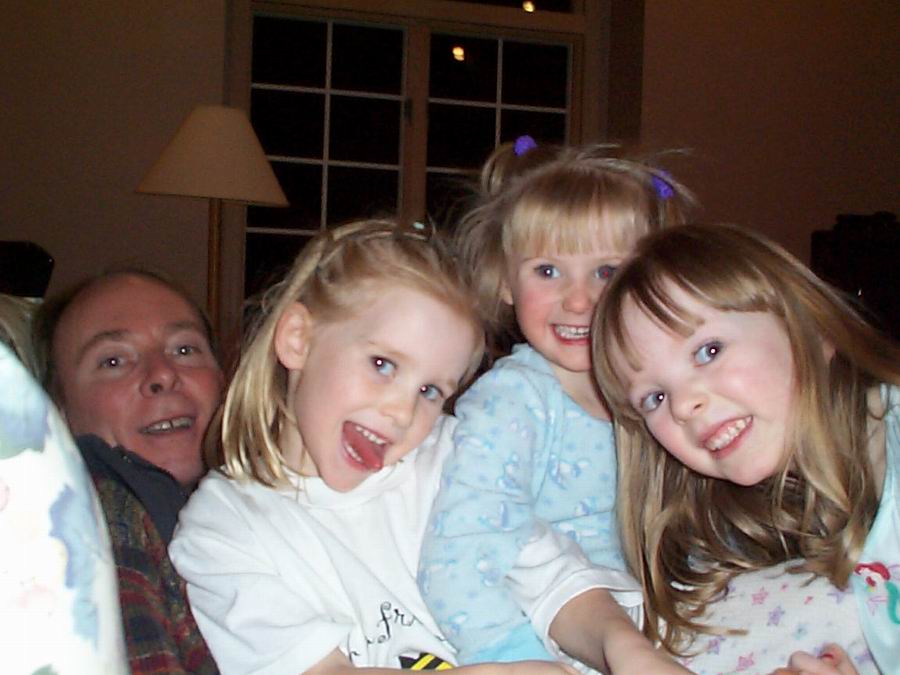 Tim and the kids